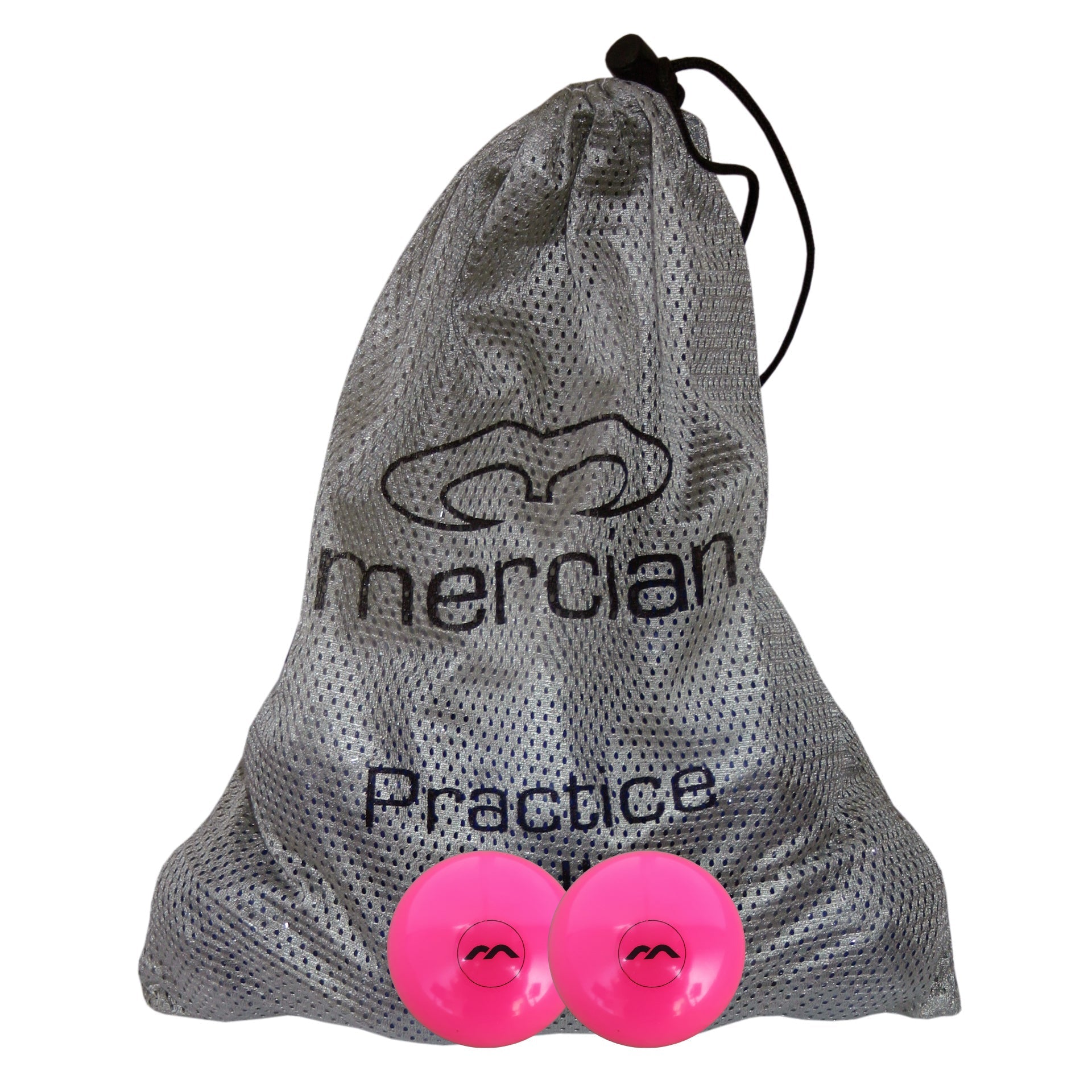 Mercian Smooth Training Balls (12 in a bag) : HB11S : pink : front view