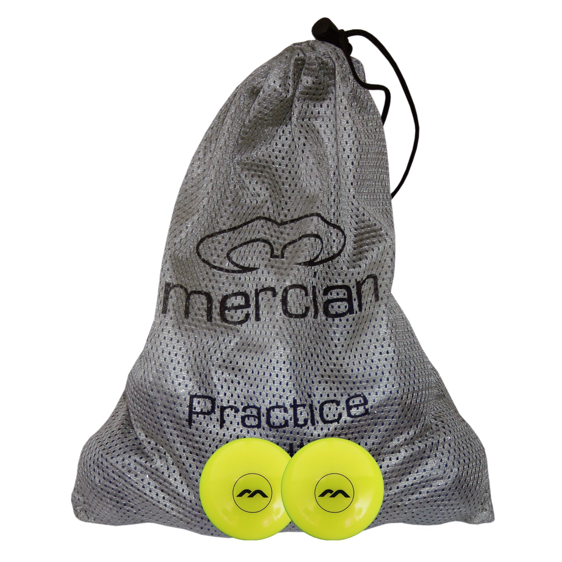Mercian Smooth Training Balls (12 in a bag) : HB11S : yellow : front view