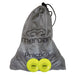 Mercian Smooth Training Balls (12 in a bag) : HB11S : yellow : front view