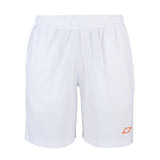 White Grays Mens Axis Halo Hockey Short in a lightweight woven fabric with an elasticated waistband and a small orange logo on the lower left leg.