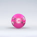 The Grays Novelty Hockey Ball 2026 features pink coloring with floral patterns, a central white Grays logo, and 3 star construction—perfect for hockey players. The ball sits against a light gray gradient background.