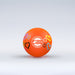 The Grays Novelty Hockey Ball 2026 features a vivid orange design with colorful heart illustrations and 3 star construction, set against a light gray background—ideal for hockey players who love vibrant Grays gear.