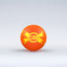 The Grays Novelty Hockey Ball 2026 features a vibrant orange design with yellow splashes, 3-star construction, and a central logo—perfect for hockey players who value quality performance. Brand: Grays.