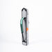 The Grays G100 Hockey Stick Bag is a light gray rectangular kit bag with black edges, a mint green and black single strap, and "Grays" in white and orange on the side. It features a stick section and stands upright against a white background.