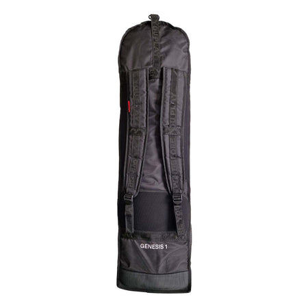 Back of Black Genesis 1 Hockey Player Bag - SKU HOGE124BLK