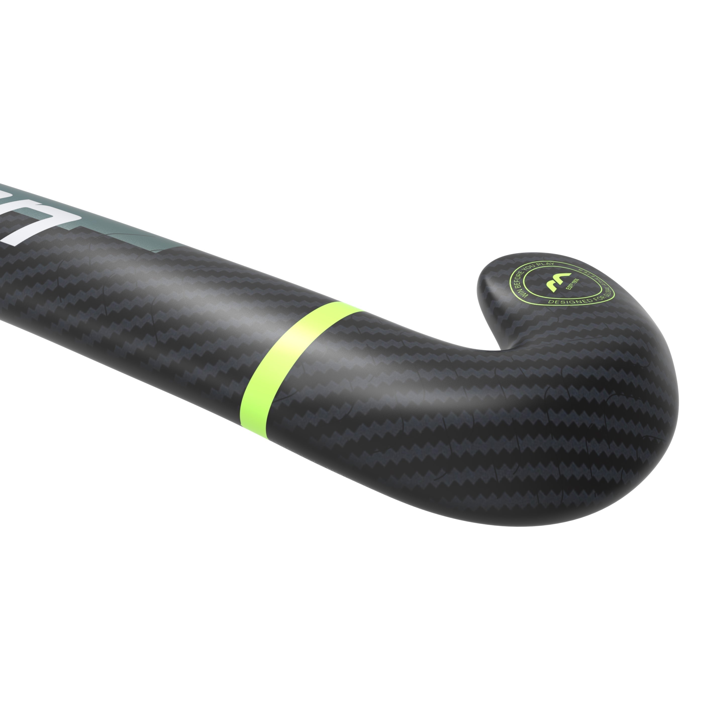 HSELCKF9025ULT Hockey Stick Elite CKF90 UltimateV2_Head Shape Angled