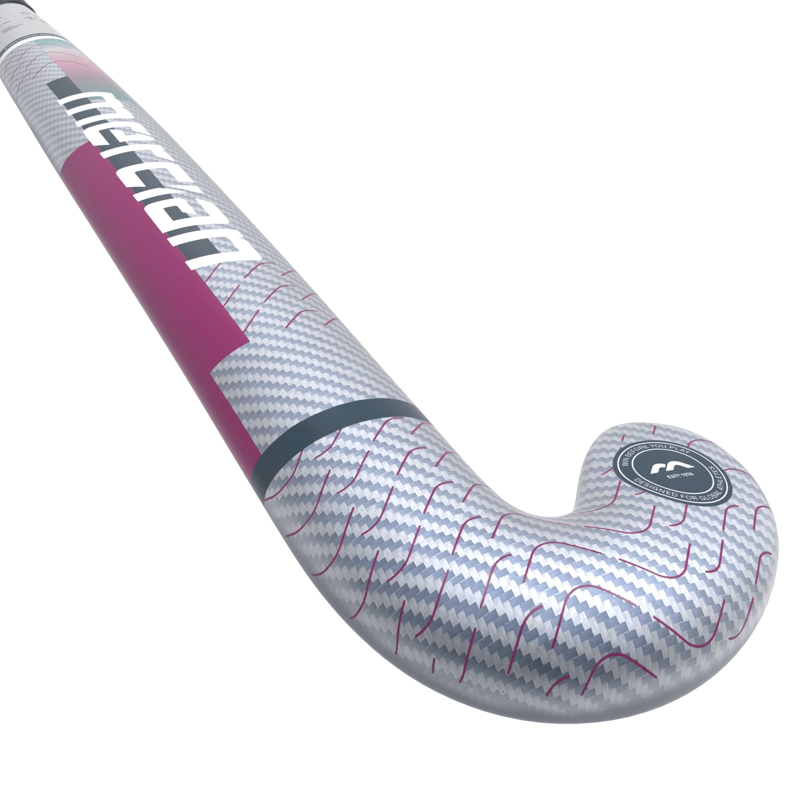 HSEVCKF3525PRO Hockey Stick EVOLUTIONCKF35Pro_Purple_Angled Half Rear Shaft