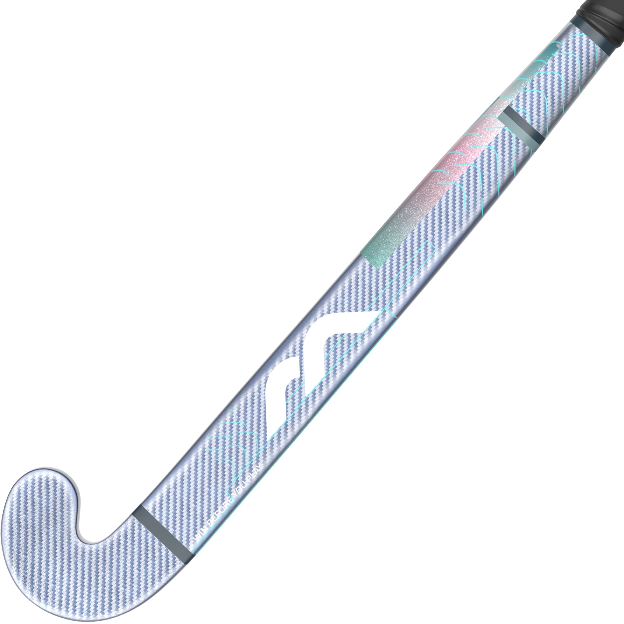 HSEVCKF7525DSH Hockey Stick EVOLUTIONCKF75_DSH_Teal_Flat Front HALF