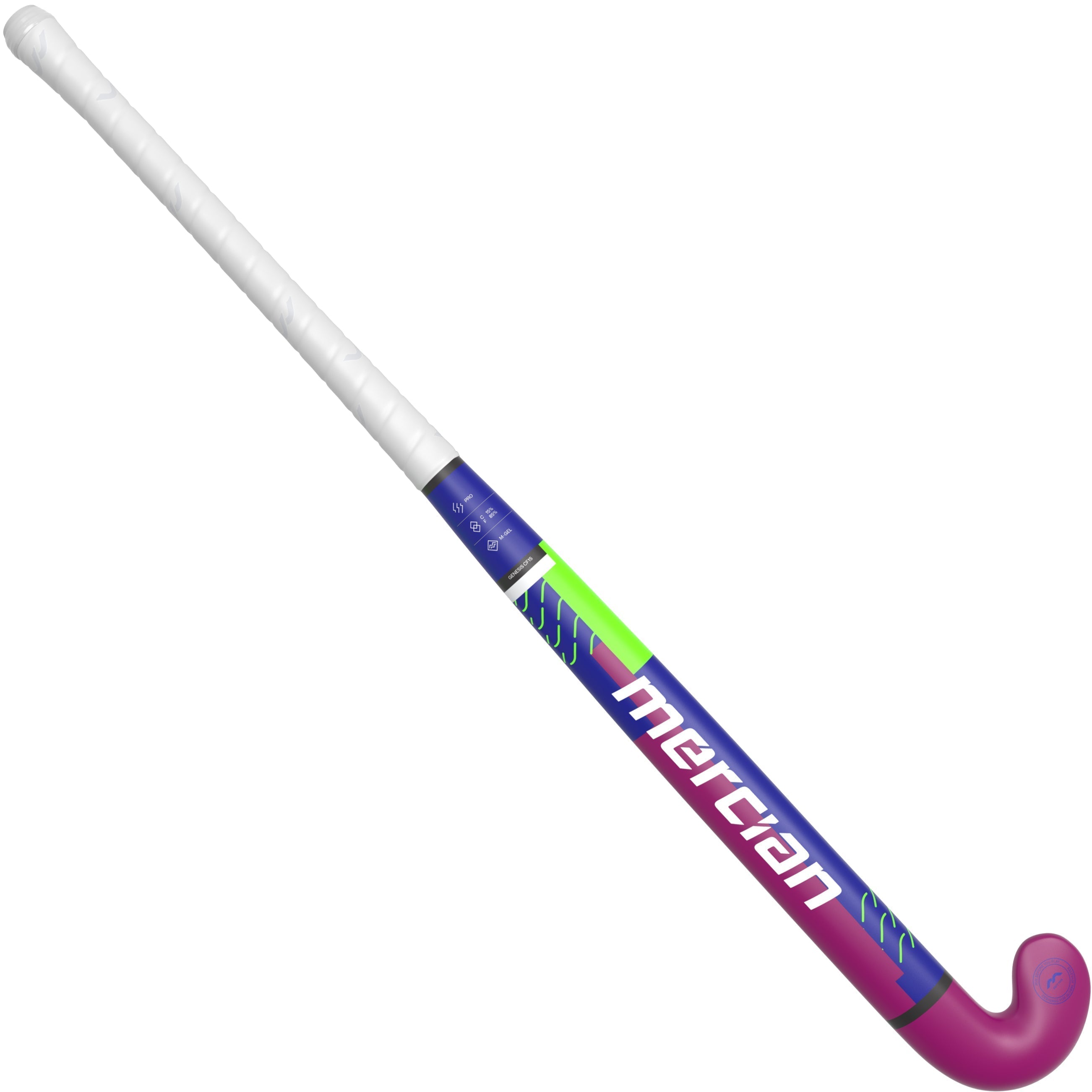 HSGECF1525 Hockey Stick PUR CF15 Pro Voilet_Flat Back