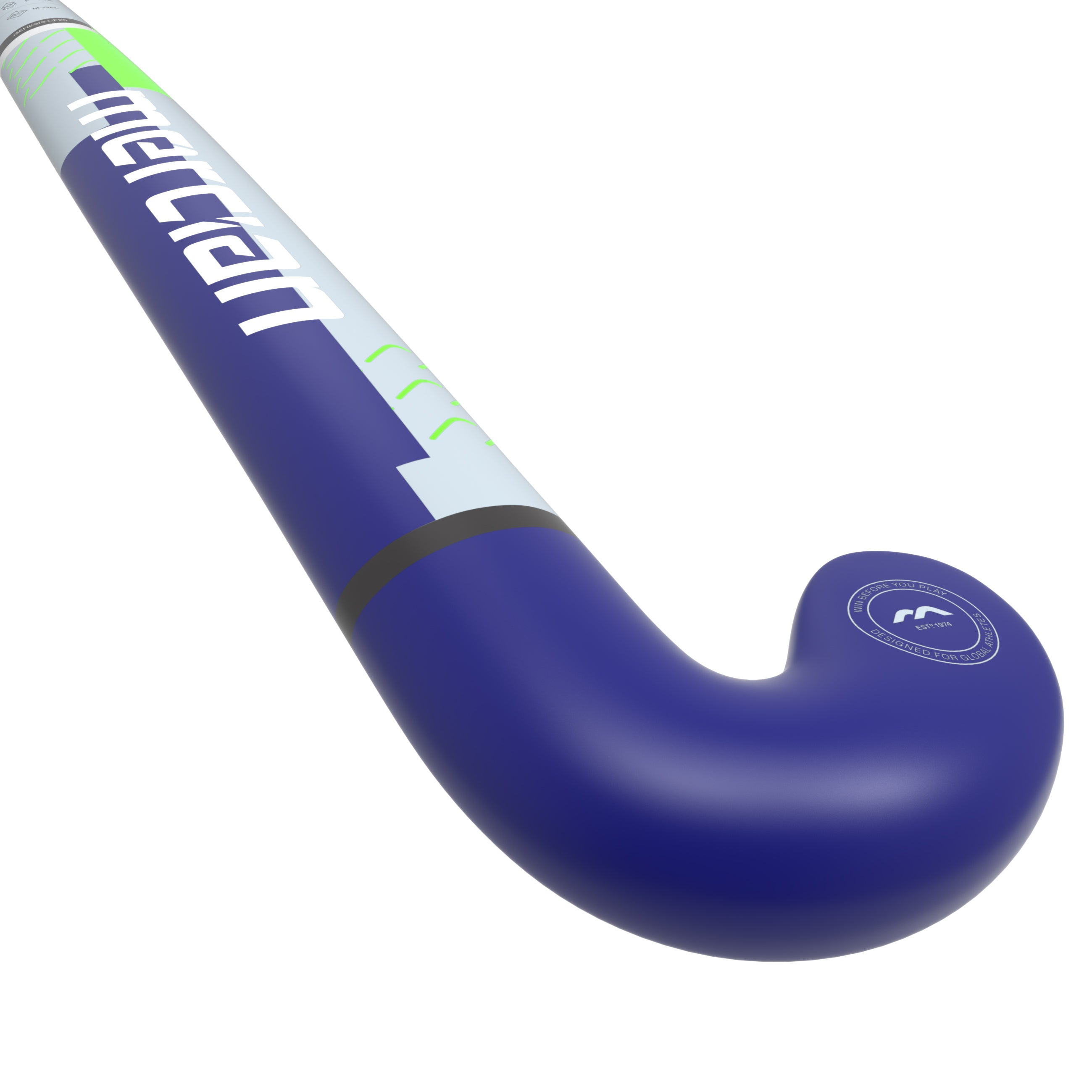 HSGECF2525PRO Hockey Stick NVY CF25 Problue_Angled Half Rear Shaft