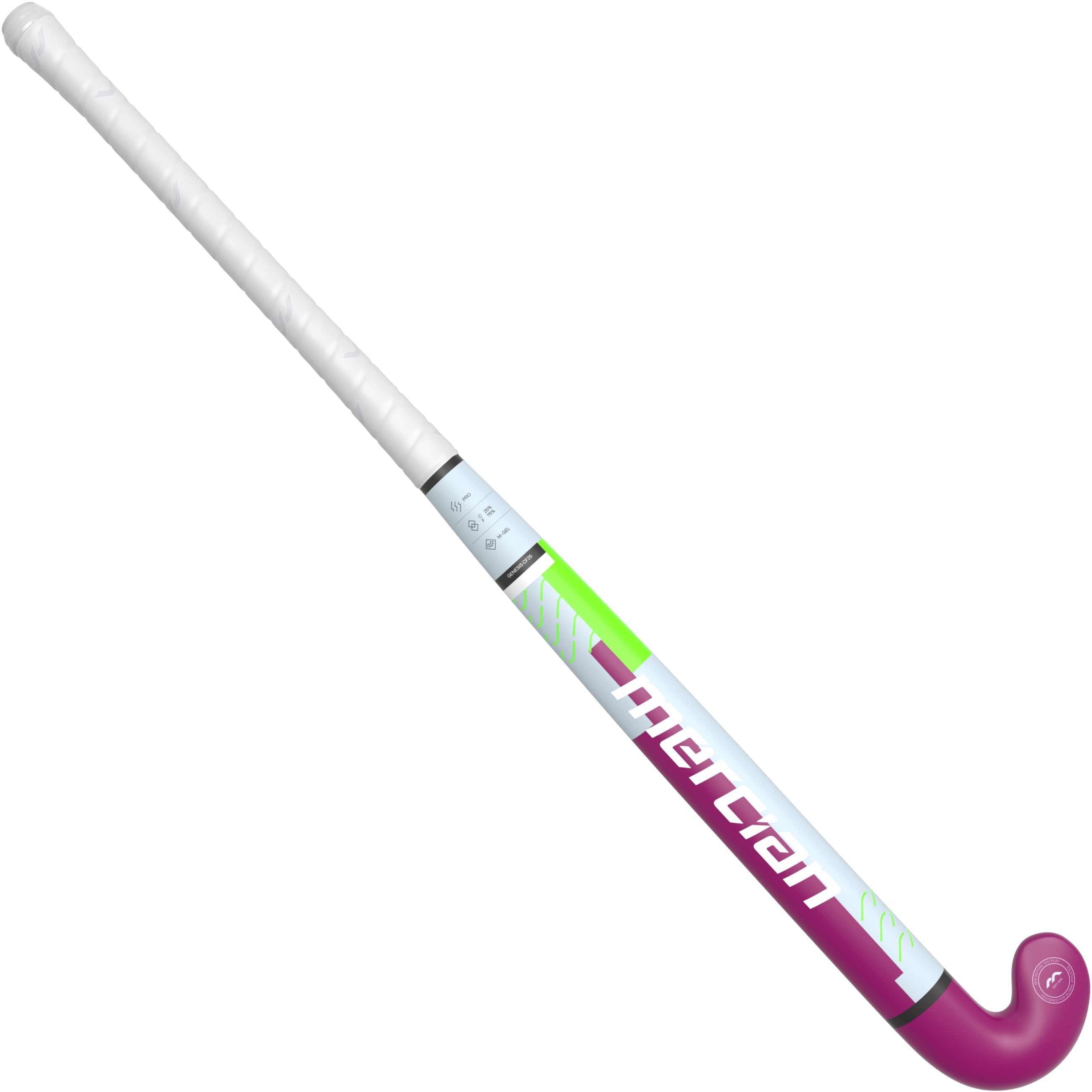 HSGECF2525PRO Hockey Stick PUR CF25 Pro Purple_Flat Back