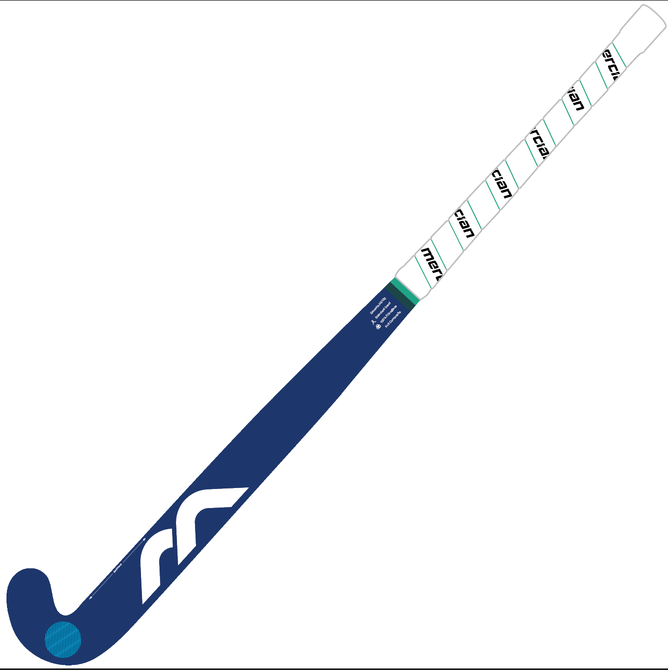Front face Mercian Indoor Genesis FG100 : ISGEFG100