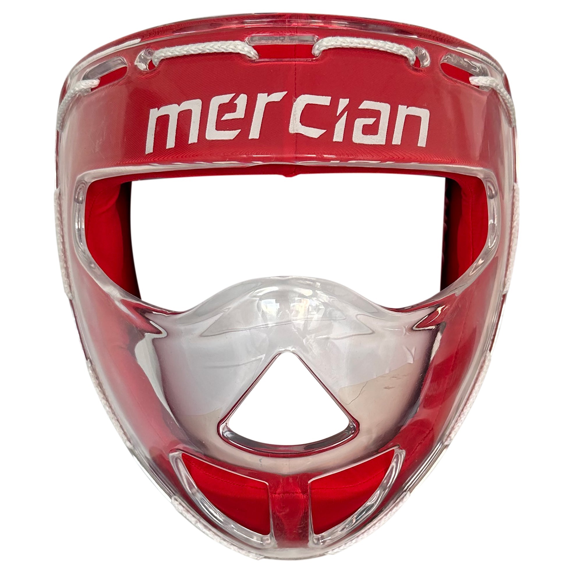Mercian Evolution Face Mask : PPEV1 : front view : red