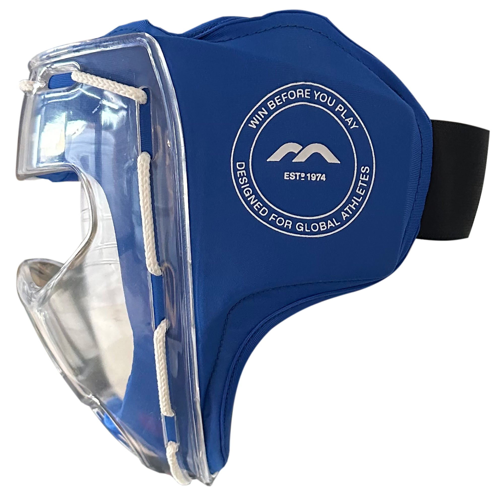 Mercian Evolution Face Mask : PPEV1 : side view : blue