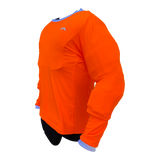 Mercian Pro GK Smock : CP44PRO : orange : side view : long sleeve