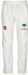 The Gray Nicolls Old Down CC Velocity III Match Trouser features an elastic waistband, a club logo patch on the left thigh, and an embroidered tree logo with ‘OLD DOWN CC 1949’ on the right thigh.