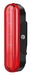 The Six Peaks Cycling Rear Light by Six Peaks is a compact, oval red USB-rechargeable rear bike light with a black casing and side clip, designed to enhance rear visibility and safety.