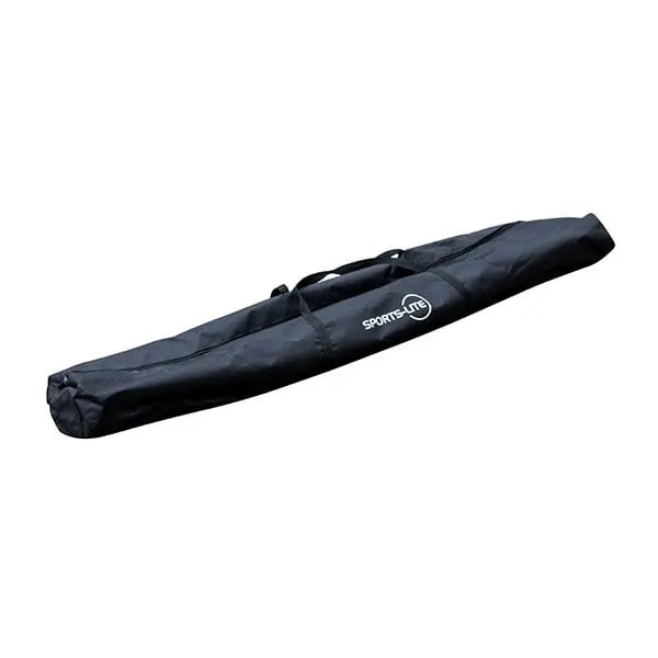 The Ritelite Sports Lite Light Tripod Storage Bag is a long black bag with handles and the SPORTS LINE logo on the side, ideal for transporting your tripod. Shown isolated on a white background.