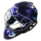 Wall Helmet : FM05 : purple : side view