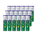 Eighteen tins of Slazenger Wimbledon 4 Ball Tin - Six Dozen Balls (18 Tins) are arranged in a staggered formation, each showing the official green, white, and purple Wimbledon design with Slazenger branding clearly visible.