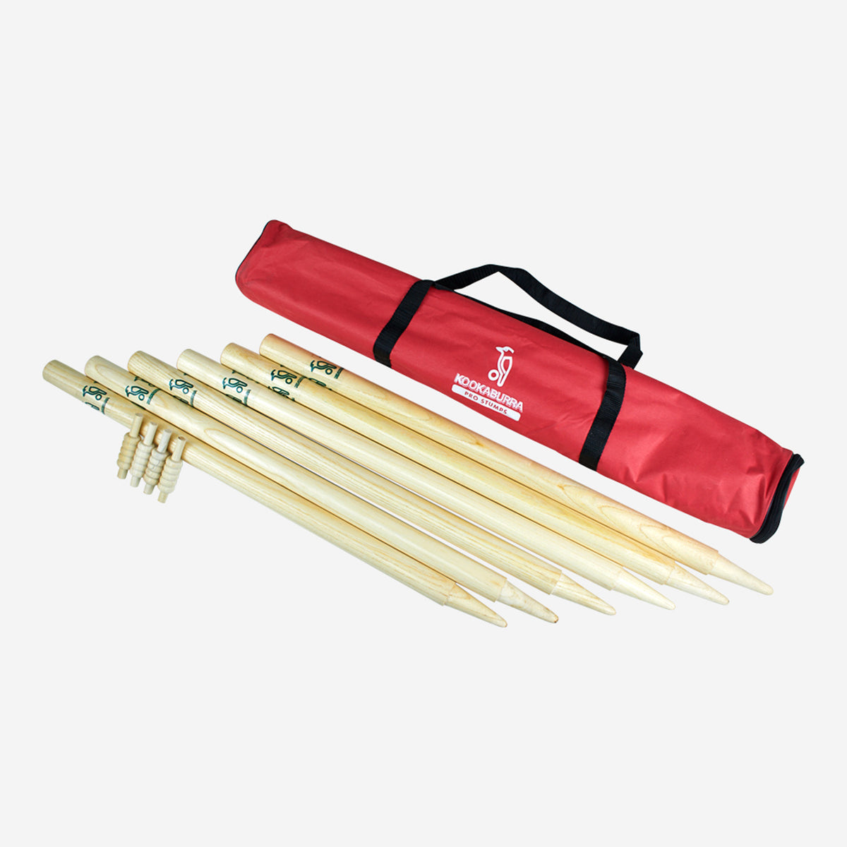 Kookaburra Pro Match Cricket Stumps in Senior and Youth Sizes