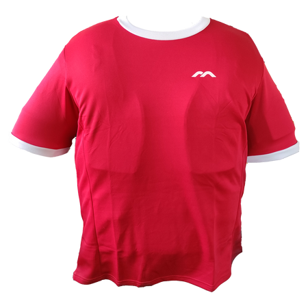 Mercian Pro GK Smock : CP44PRO : red : front view : short sleeve