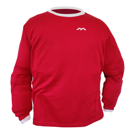 Mercian Pro GK Smock : CP44PRO : red : front view : long sleeve