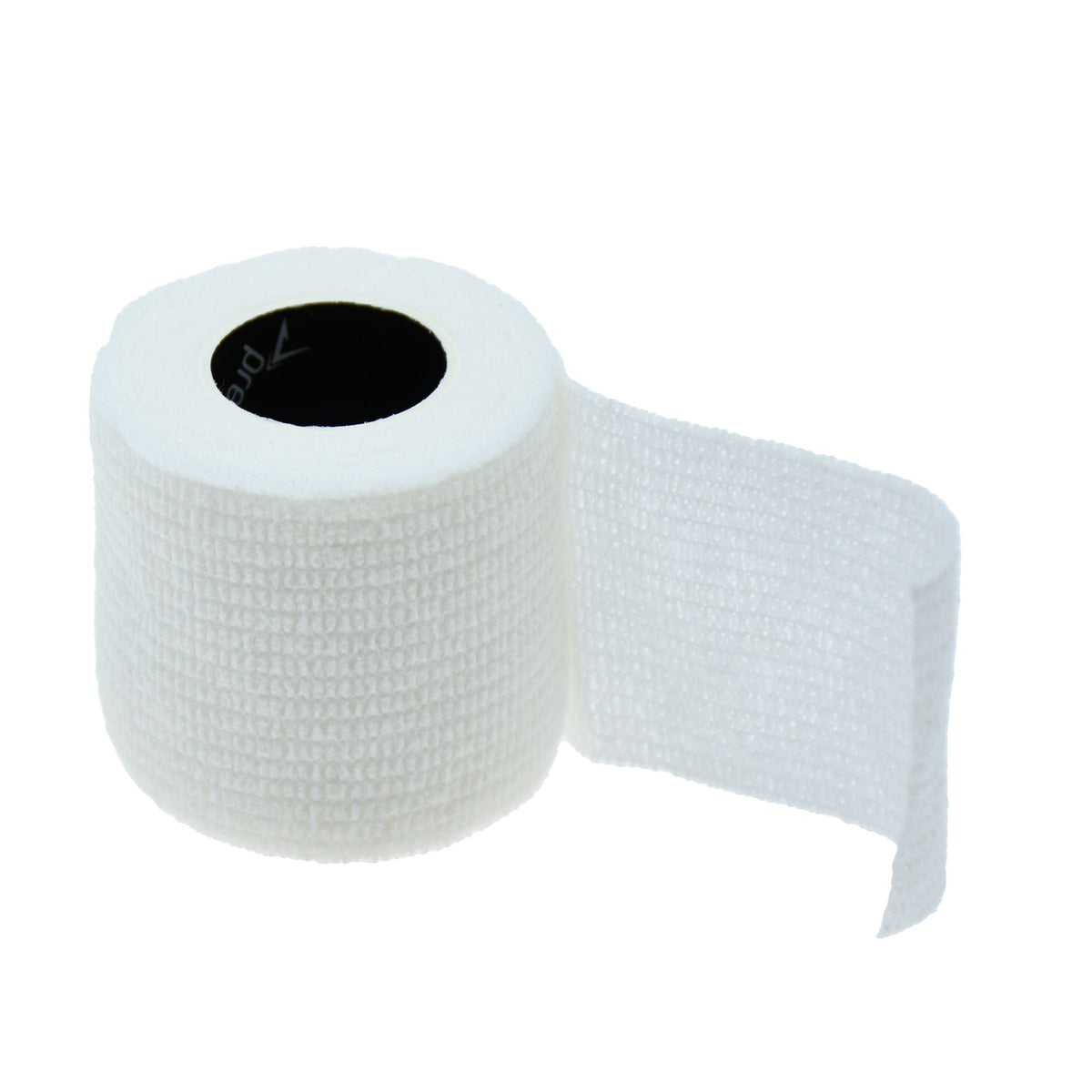 Precision Cohesive Sock & Finger Tape in White, unrolled 5cm cohesive bandage