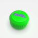The nub Sports "nub - Green Thunder" is a bright green round container with ribbed sides and bold purple "nub." text on the lid, ideal for storing your power hitter accessory or silicone bat grip. Shown on a plain white background.