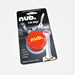 Nub Sports' nub - Orange Scorch is an orange silicone cricket bat handle grip accessory, shown with a cricketer background, highlighting enhanced batting power, superior grip, and control for your cricket bat.