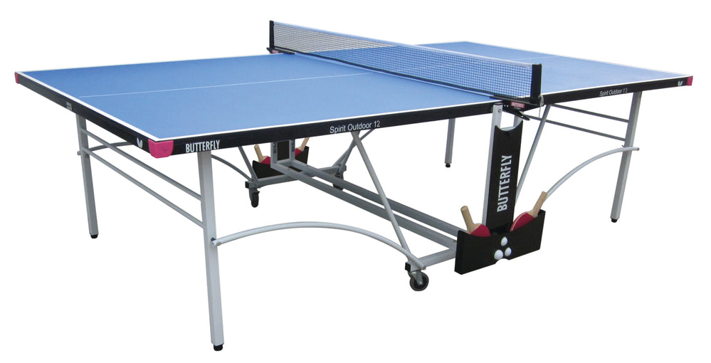 Butterfly Spirit 12 Outdoor Rollaway Table Tennis Table