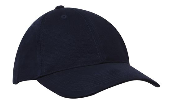 The Kempton CC Baseball Cap by Martin Berrill Sports is a low profile, dark navy blue cap with a curved brim and top button, featuring an embroidered club logo. Shown against a white background.