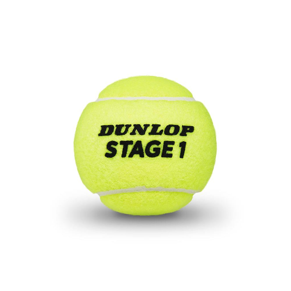 Dunlop Stage 1 Tennis Balls - Tube of Three