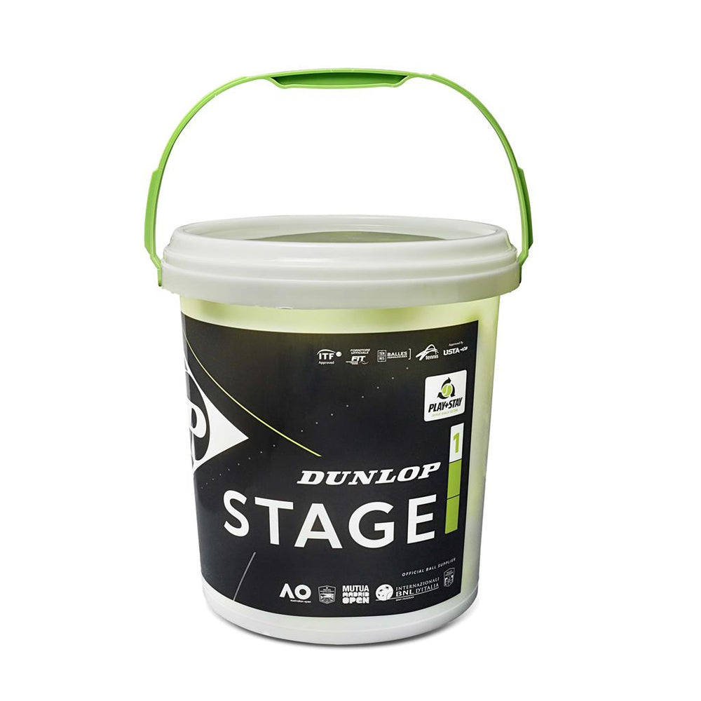 Dunlop Stage 1 Tennis Balls - 60 Bucket