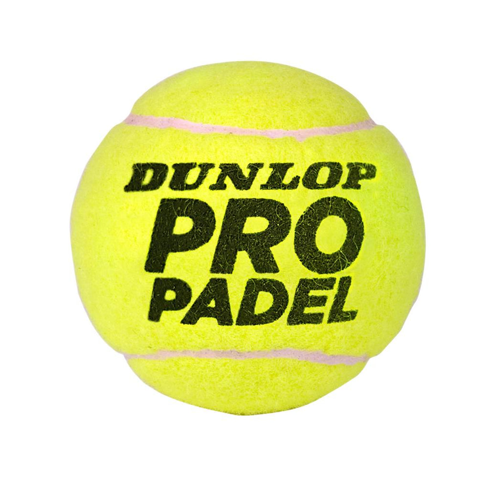 Dunlop Pro Padel Balls - 3 Ball Tube