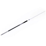 The Mastersport Aero Javelin, featuring a pointed metal tip, black grip, and white aluminium alloy shaft, is shown on a white background—perfect for educational use.