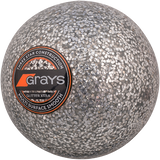 The Grays Glitter Xtra Hockey Ball is a silver, glittery ball from Grays, designed with a dimpled texture—ideal for high visibility under floodlights.
