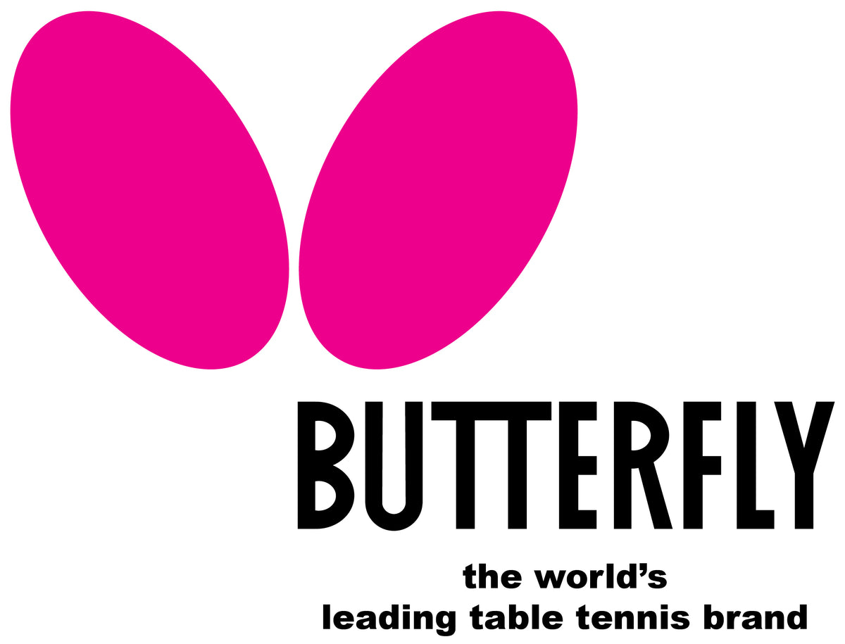 The Butterfly Park Outdoor Table Tennis Table features the iconic pink butterfly wing logo with BUTTERFLY below, from the world’s leading brand known for weatherproof and wheelchair-friendly table tennis tables.