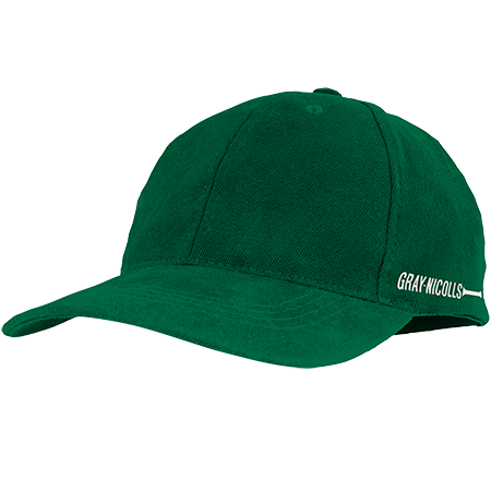 The Gray Nicolls Pro Fit Cap is a green adult sports or cricket cap featuring a slightly curved brim and "GRAY-NICOLLS" in white on the side.