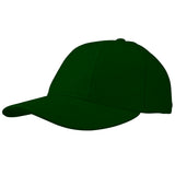 The Gray Nicolls Melton County Cap is a traditional bottle green baseball cap with a curved brim, shown at an angle against a white background. Senior size fit.