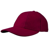 The Gray Nicolls Melton County Cap is a maroon baseball cap in a traditional style with a curved brim, shown against a white background. Senior size.