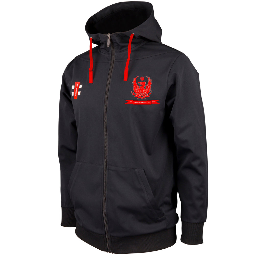 Forest Exiles CC Pro Performance Black Hooded Top