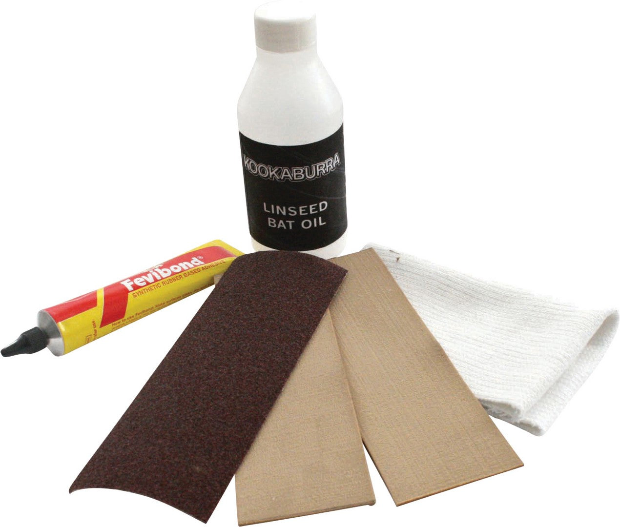 A close-up of bat oil from the Kookaburra Bat Repair Kit by Kookaburra, essential for maintaining your cricket bat.