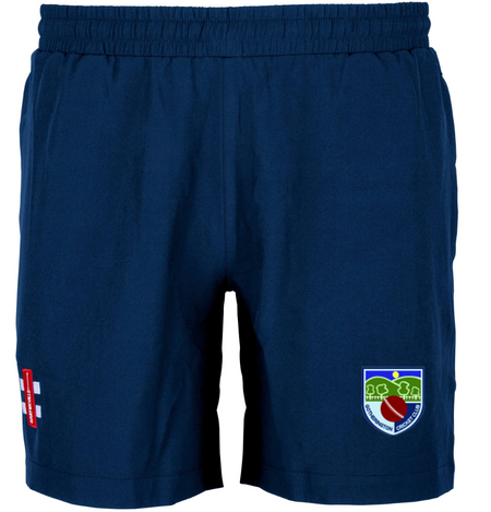 Gray Nicolls Gotherington CC Velocity Training Shorts with club logo—ideal cricket training shorts for every session.