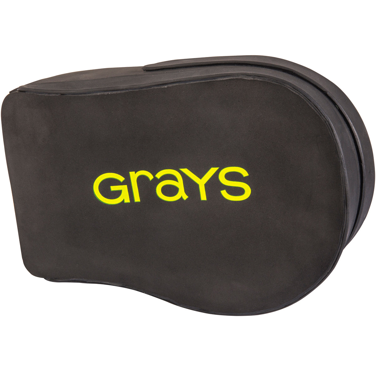 The Grays Nitro GK Hand Protector - Pair features ergonomic design and foam padding for enhanced protection and comfort, with the word GRAYS printed in bright yellow on the side.