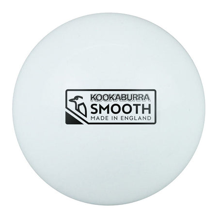The Kookaburra Burra Smooth Hockey Ball is a white hockey ball from Kookaburra, ideal for practice or general use.