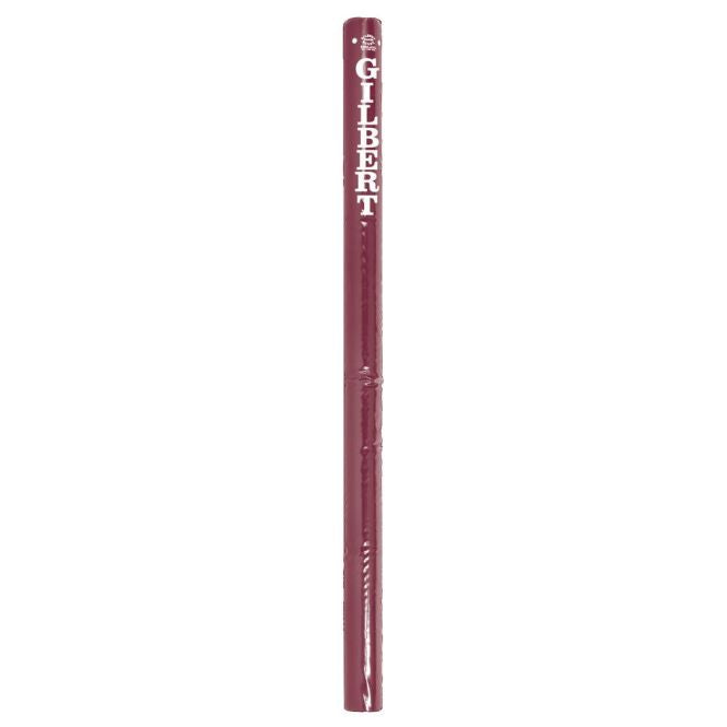 A maroon Gilbert Netball Post Protector is shown on a plain white background, with the brand name "GILBERT" printed vertically in bold white letters near the top.