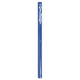 The Gilbert Netball Post Protectors in royal blue combine style and safety for your court, with the GILBERT brand name featured vertically in bold white letters near the top of each cylindrical tube.
