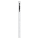 A single white drinking straw in a clear wrapper with "GILBERT" printed vertically in bold black, resembling the branding on Gilbert Netball Post Protectors.