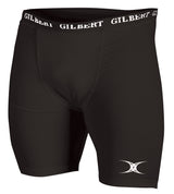 The Gilbert Thermo II Undershort is a black athletic compression short from Gilbert.